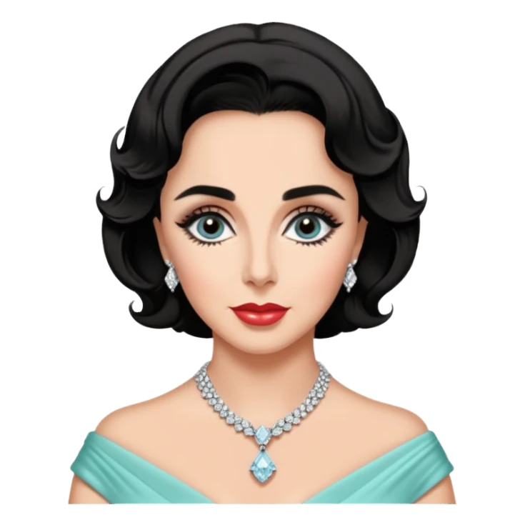 Elizabeth Taylor sticker