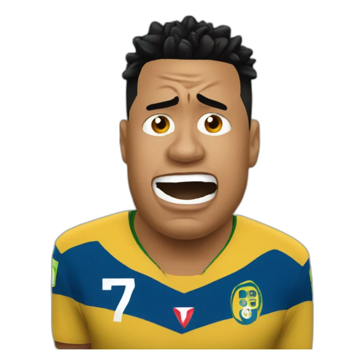Ronaldo nazario cry sticker