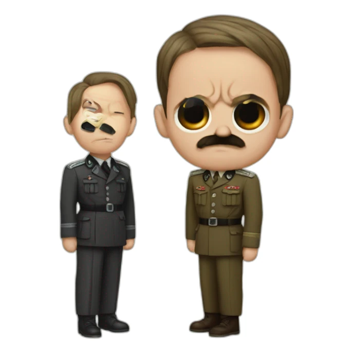 Bonzi Buddy kills Adolf Hitler sticker