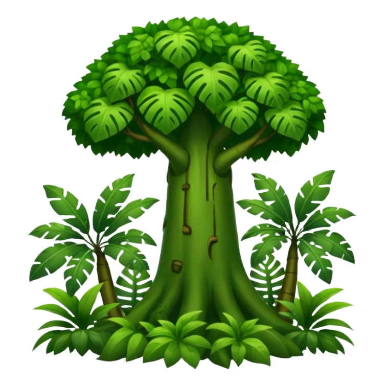 La forêt amazonienne
 sticker