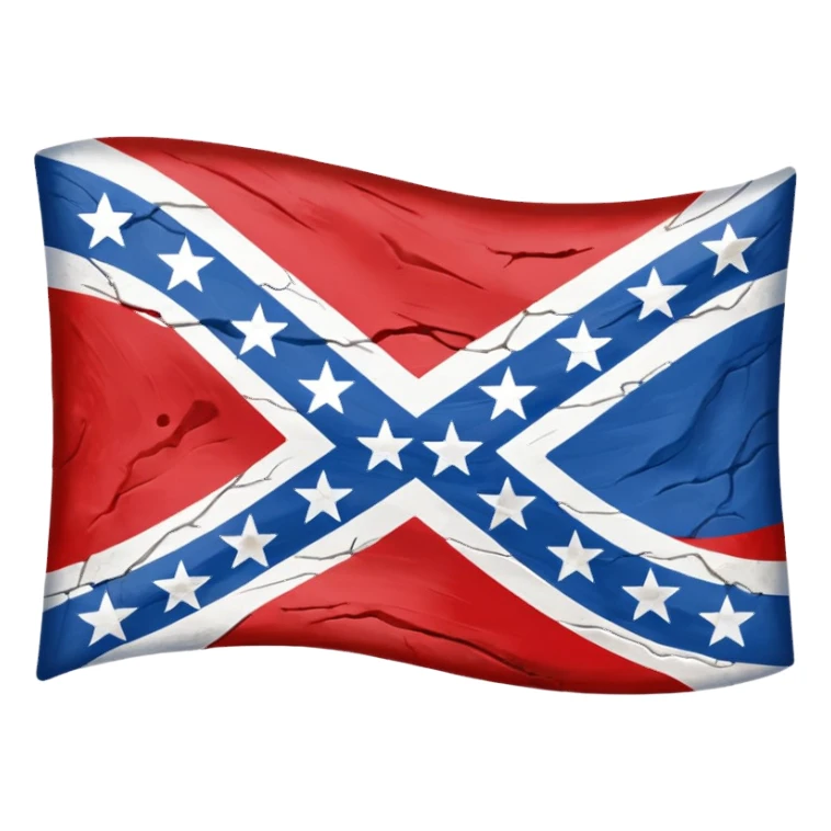Rebel flag sticker