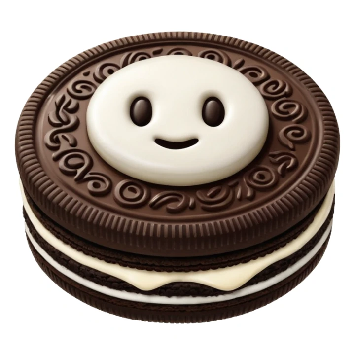 Oreo cookie sticker