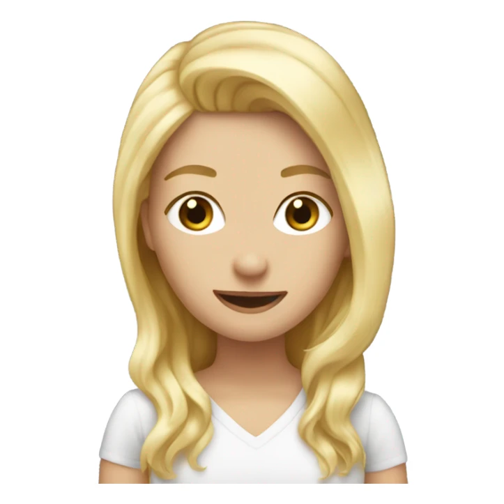 Blonde taking ozempic sticker