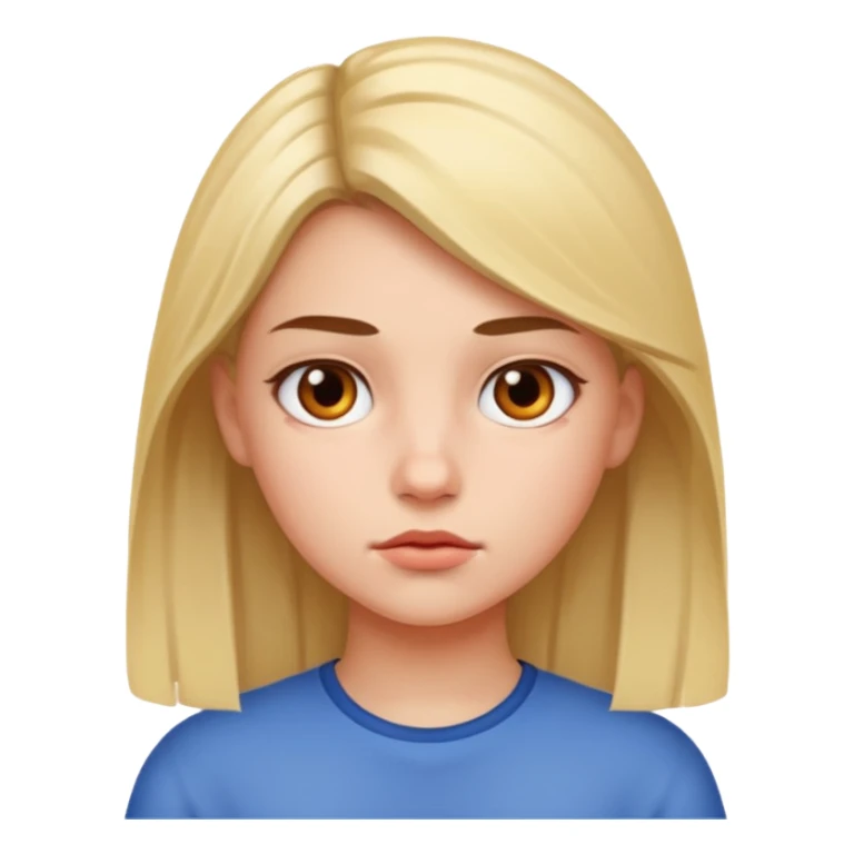 Girl imeg hard sticker