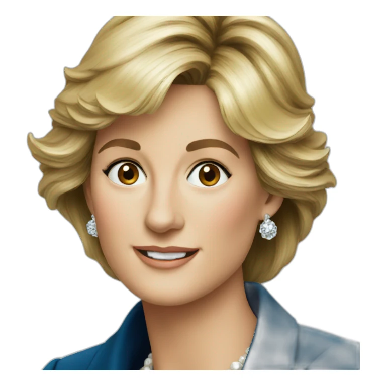 Lady diana sticker