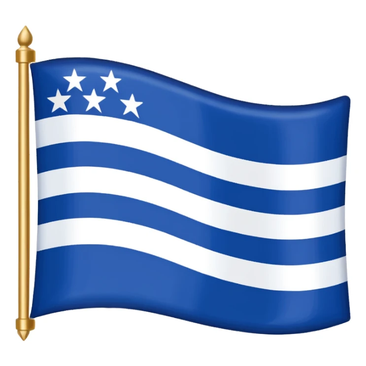 Mississippi River flag sticker