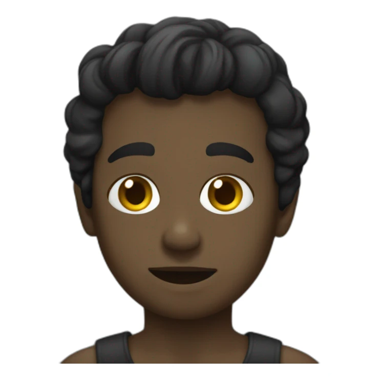 Esclave noir sticker