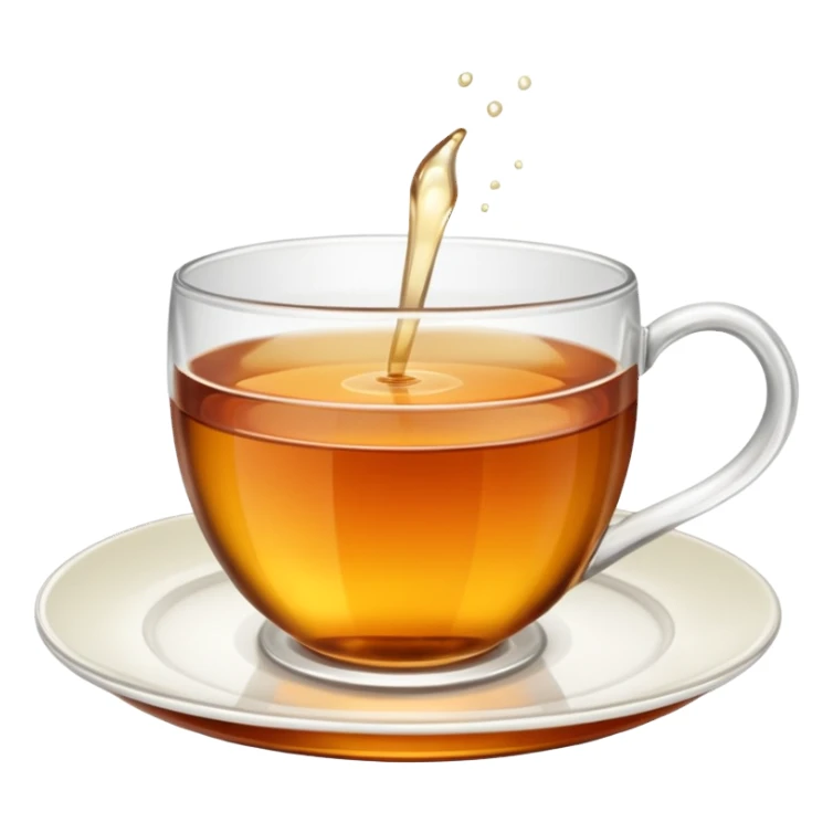  چایی که چایی داخل استکان کمر باریک و نعلبکیرخته شده باشه  sticker