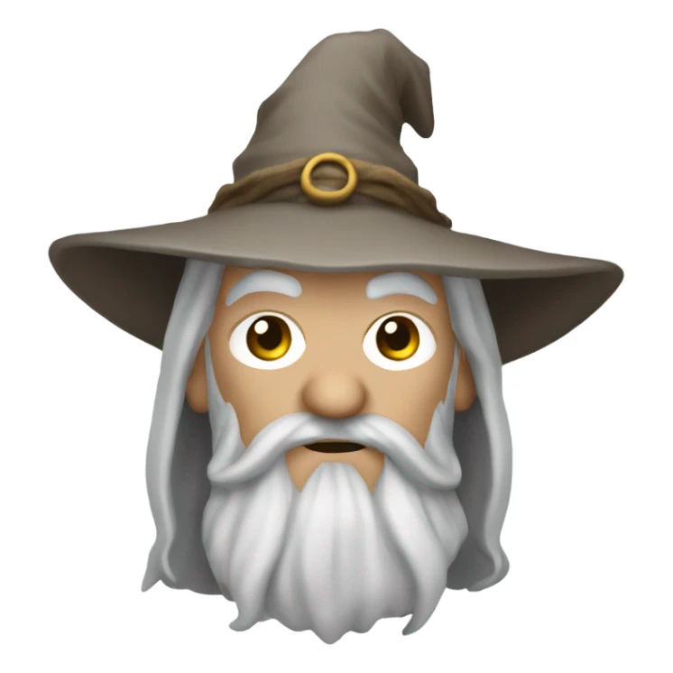 Gandalf sorceror  sticker