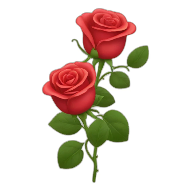 roses with a red heart sticker
