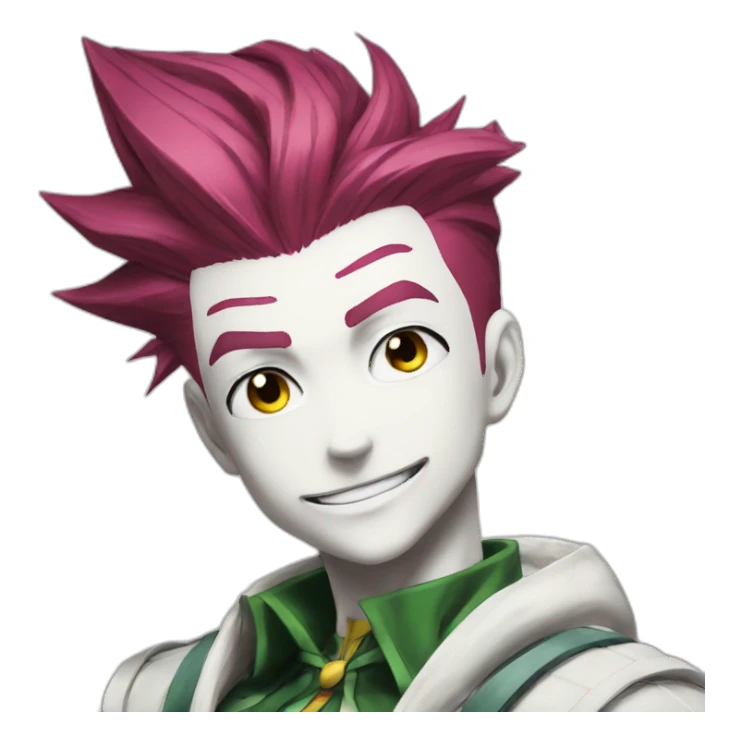 hisoka hunterxhunter sticker