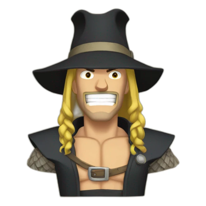 Edward newgate one piece sticker