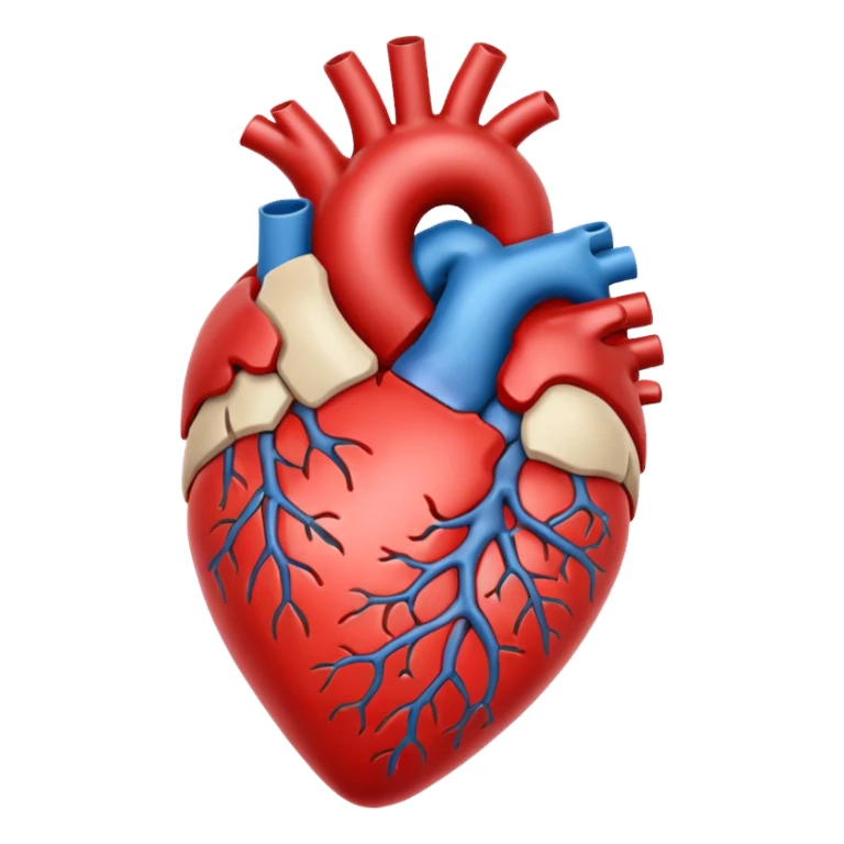 all white human heart  sticker