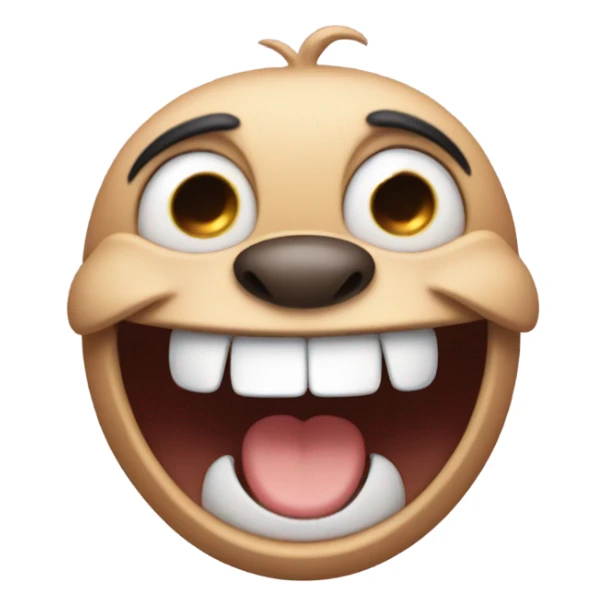 Stitch laughing crying sticker