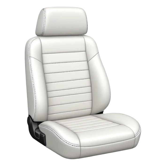 White seat mii sticker