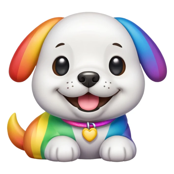 Gay dog sticker