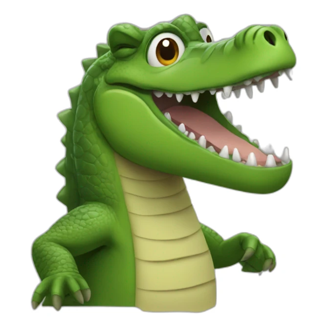Crocodile Gena movie sticker