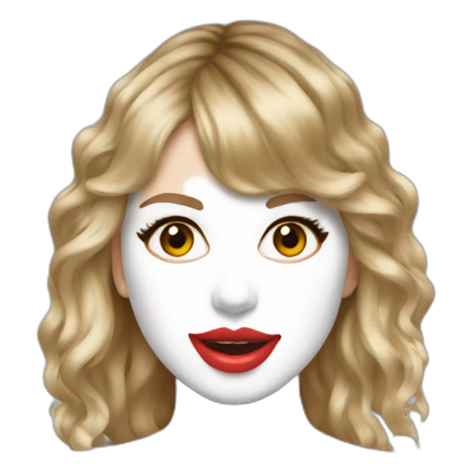 taylor-swift-milk-on-face sticker