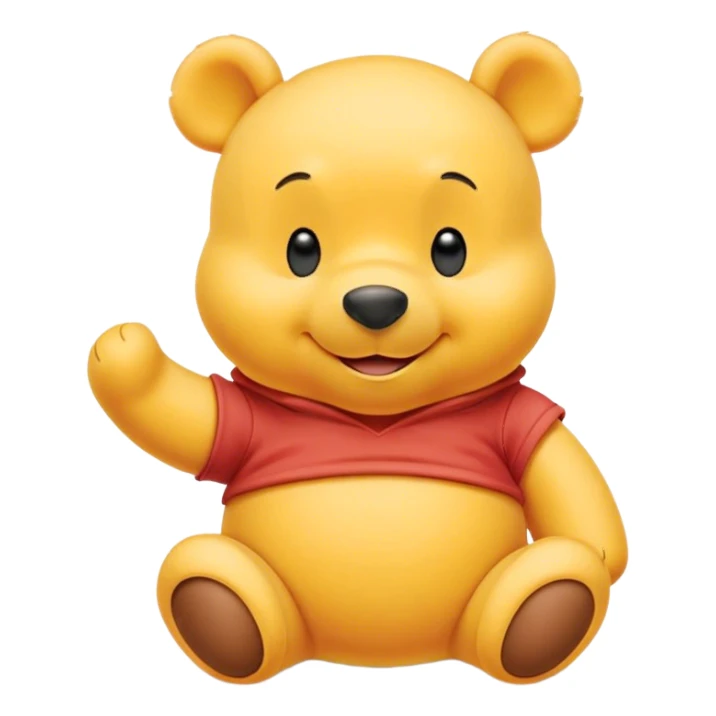 винни пух sticker