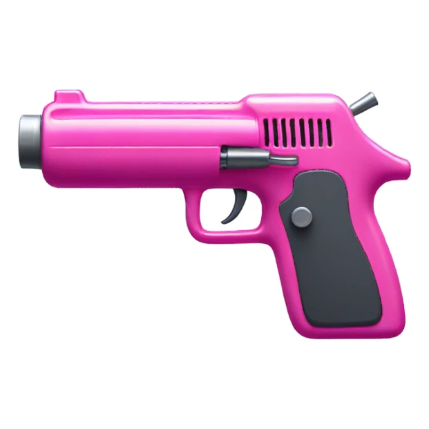 pink Water Pistol Emoji sticker