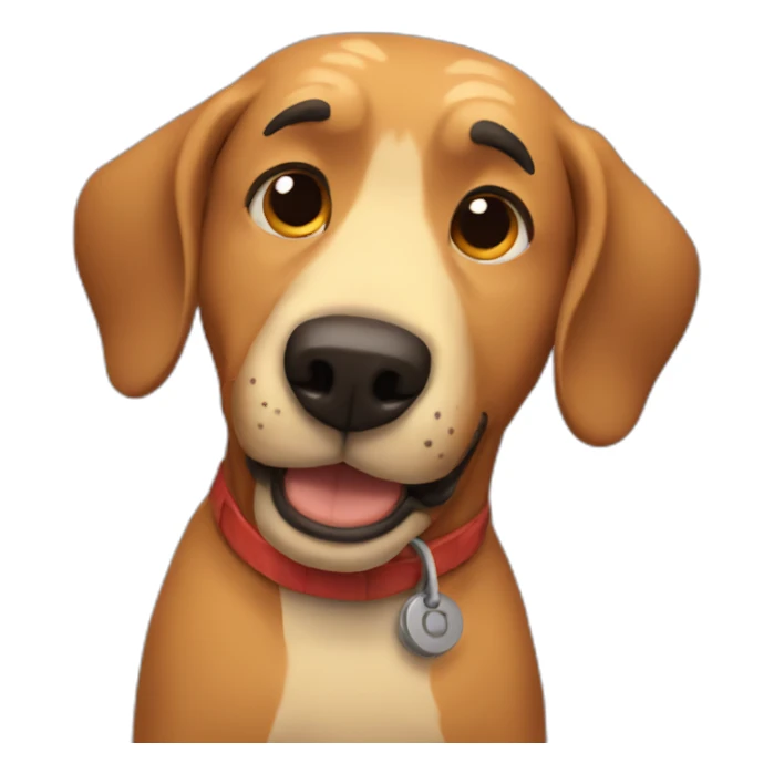 this is fine dog sticker