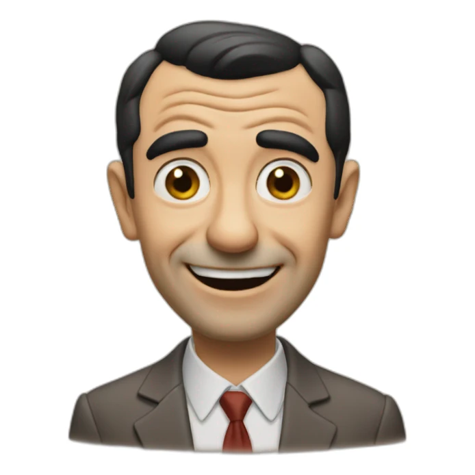mrbean sticker