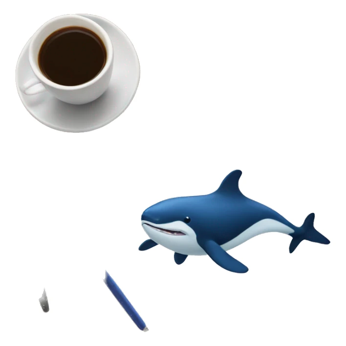 Ballena tatuaje  sticker