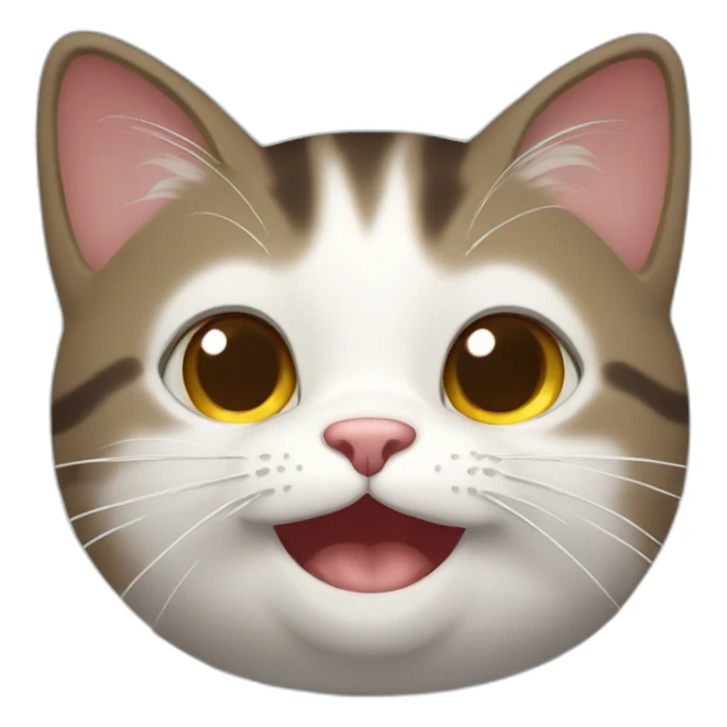 Happy happy happy cat sticker