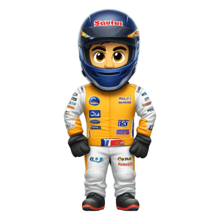 Carlos sainz jr sticker