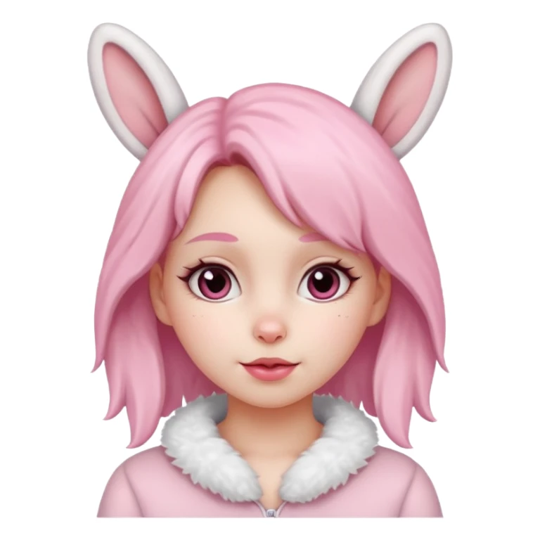 rabbit girl sticker