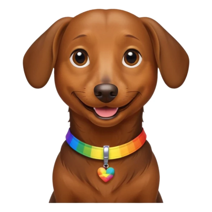 gay dog weiner sticker