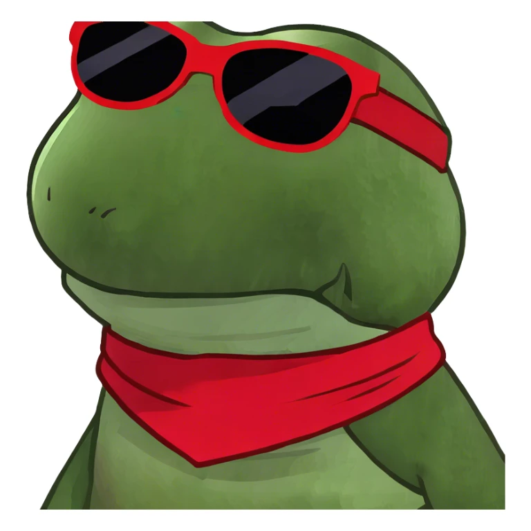 Red 2007 cat eye truck sticker