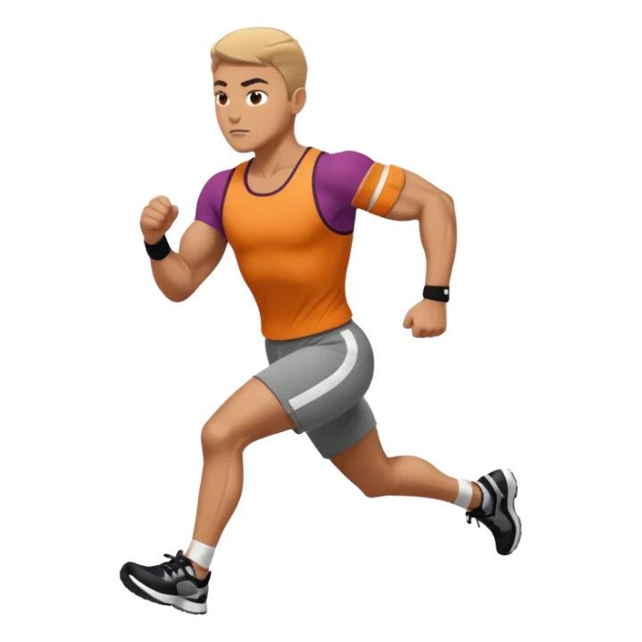 running sticker