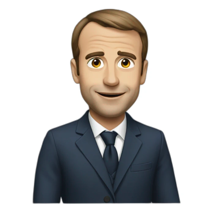 Macron sticker