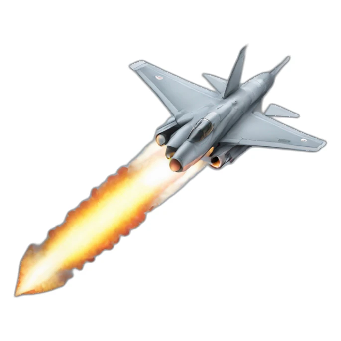 military aircraft missile-attack sticker