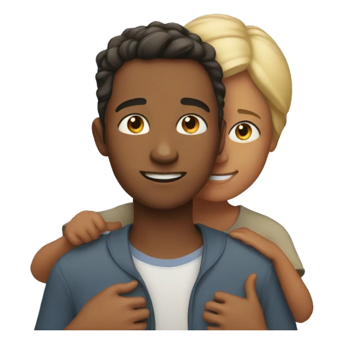 Mother and son sticker