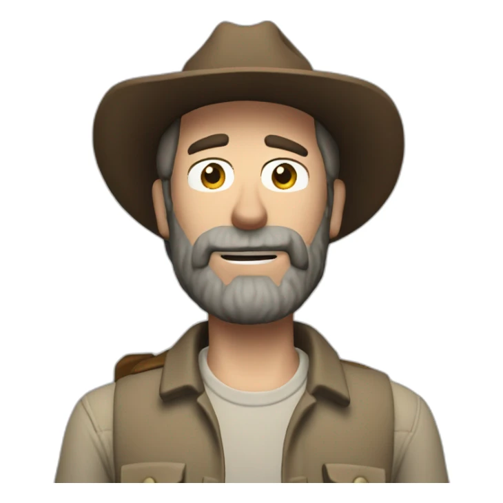 Rick Grimes in season 5 sticker