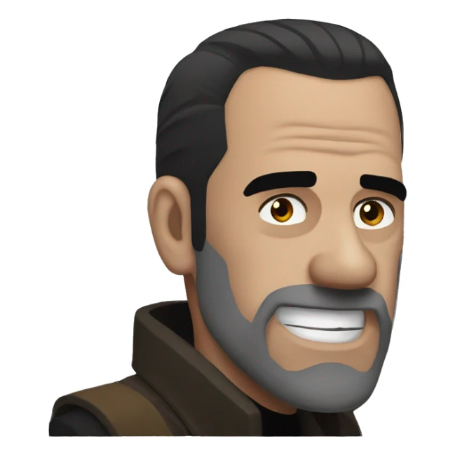 Negan from the walking dead sticker