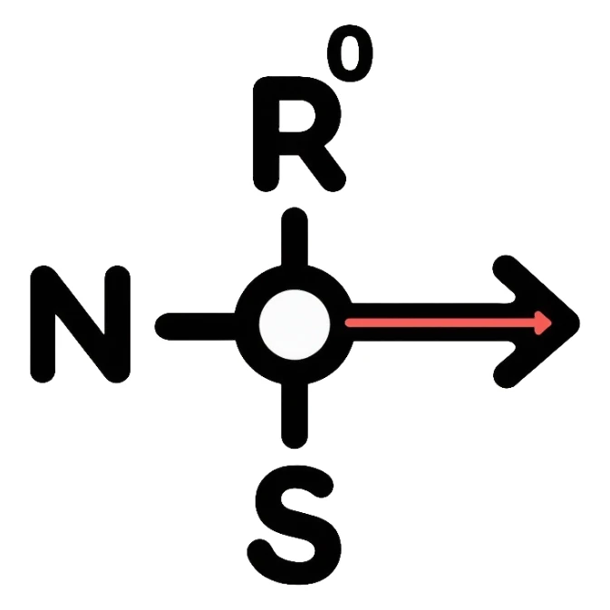 Chemical redox reaction with electron transfer between two atoms sticker