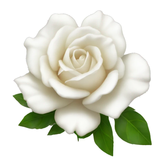 Flor Rosa blanca sticker
