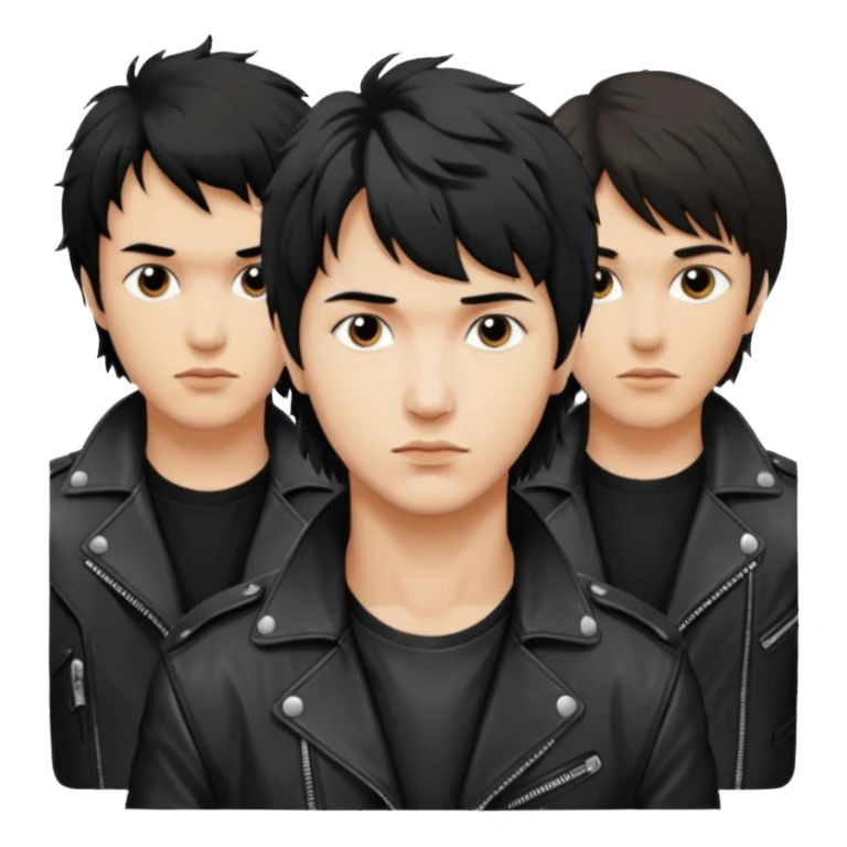 Viktor Tsoi and the group Neverlove sticker