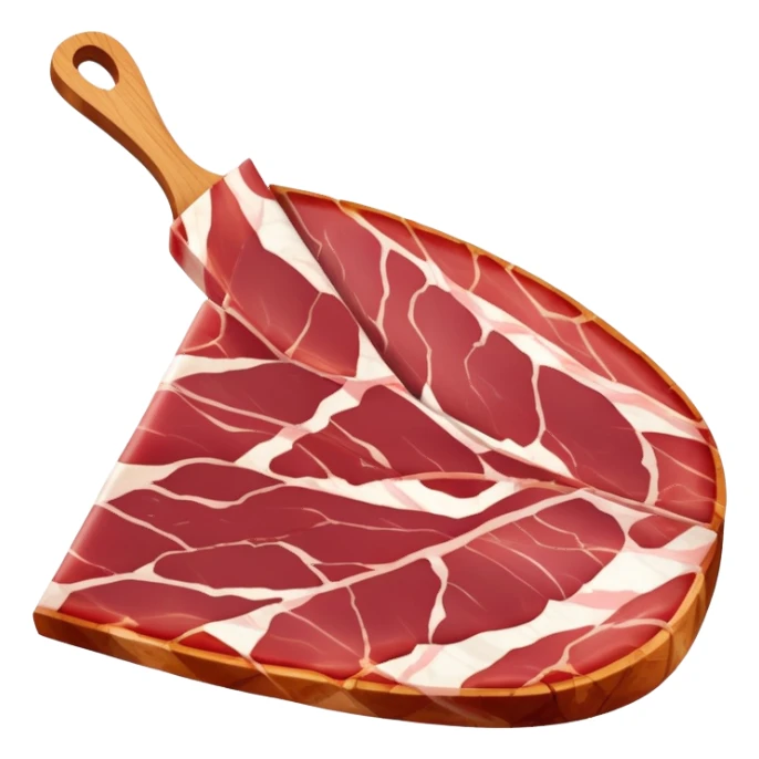 Iberian ham, Spanish jamón ibérico sticker