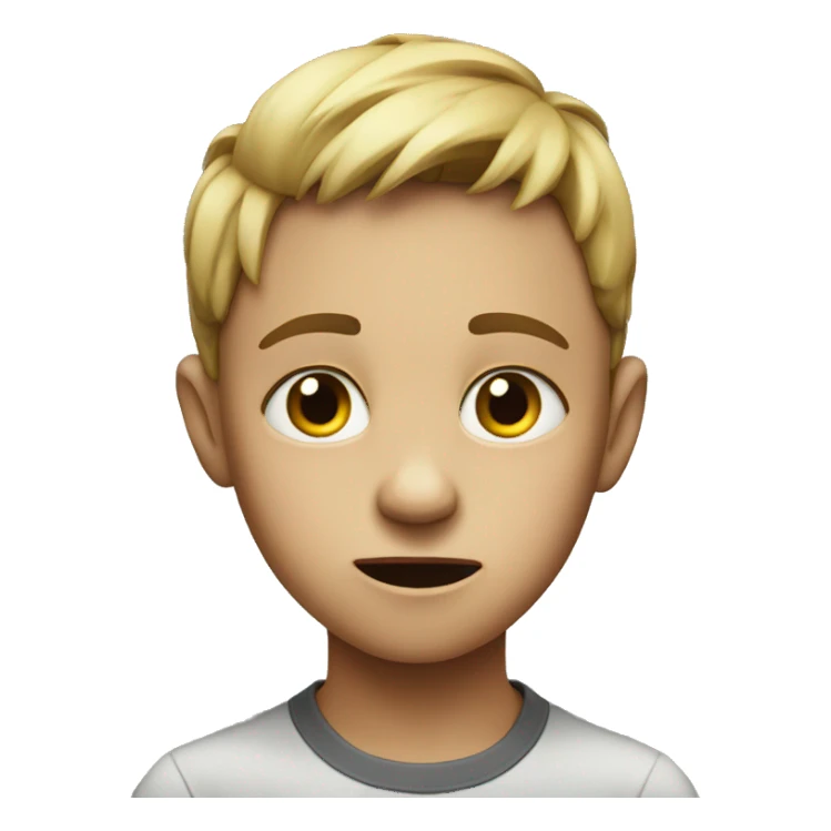 Child getting told off sticker