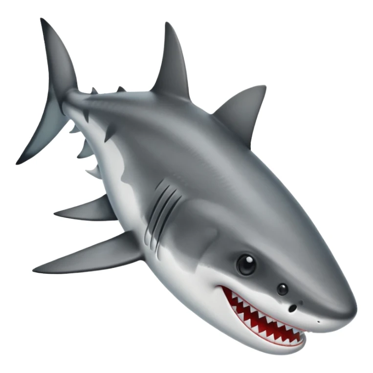 Tiburón con zapatos sticker