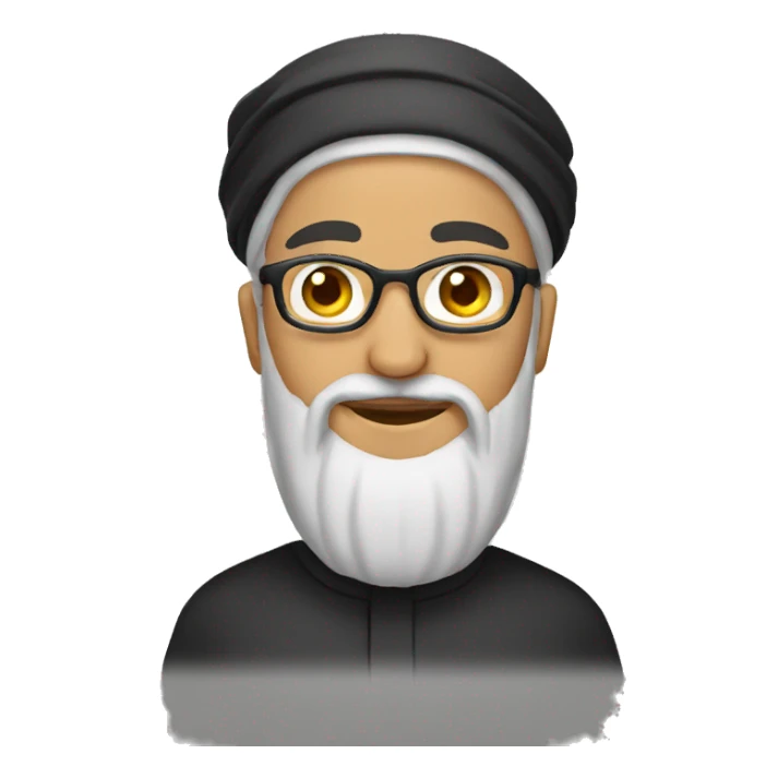Muslim imam sticker