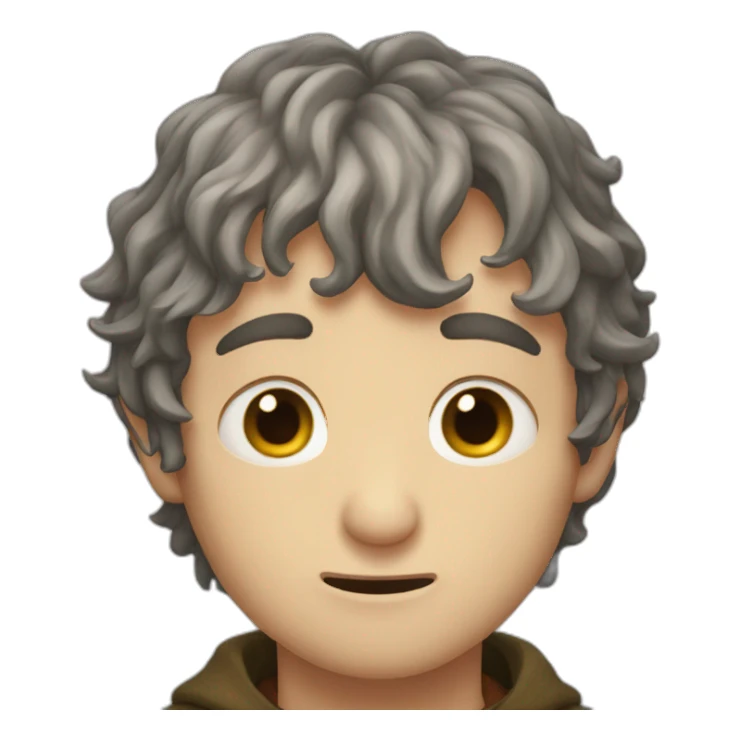 Frodo sobbing sticker