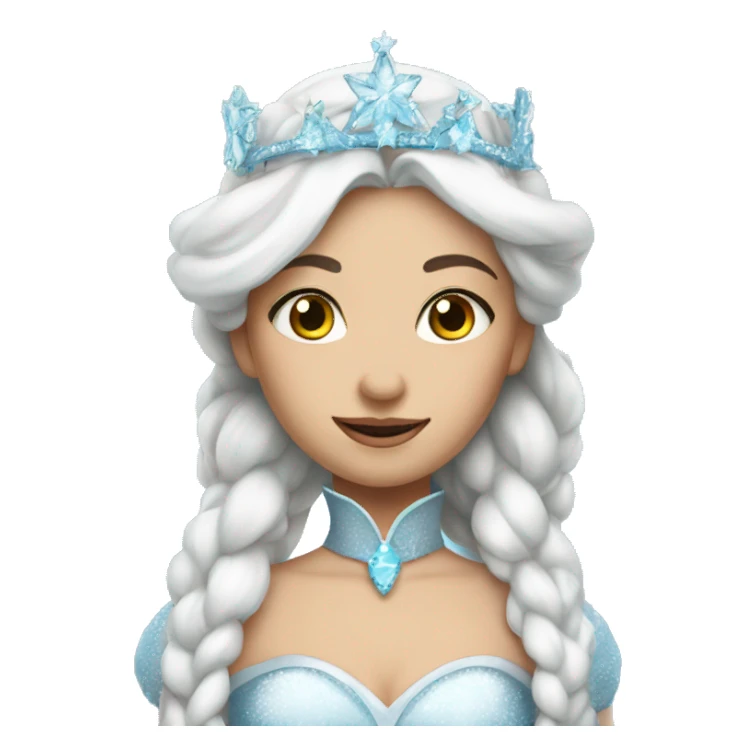 fairy-tale Snow Queen sticker