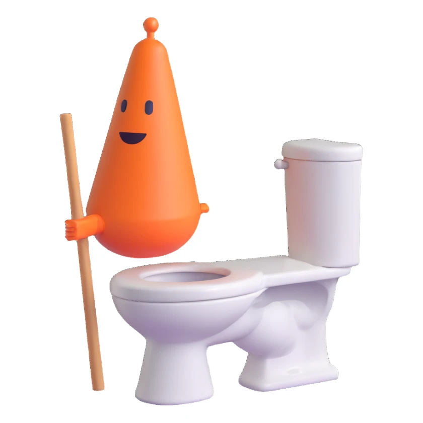 skibidi toilet character sticker