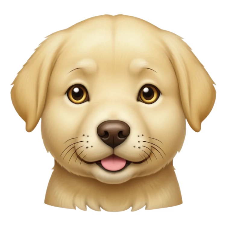 Yellow Labrador sticker