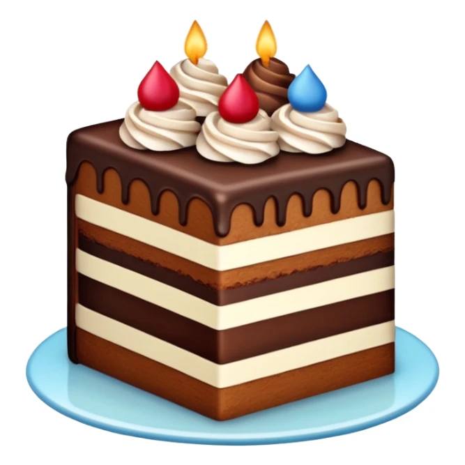 CAKE slice sticker